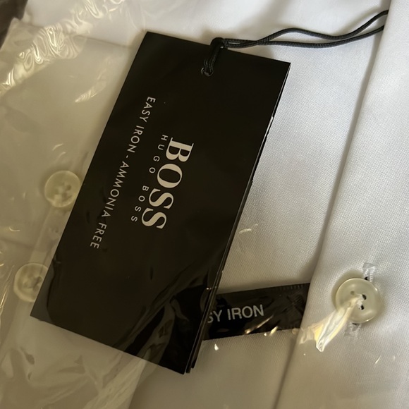 Hugo Boss white dress Shirt. - Picture 3 of 3